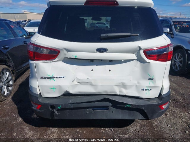 MAJ6S3GL0KC267023 Ford Ecosport Se