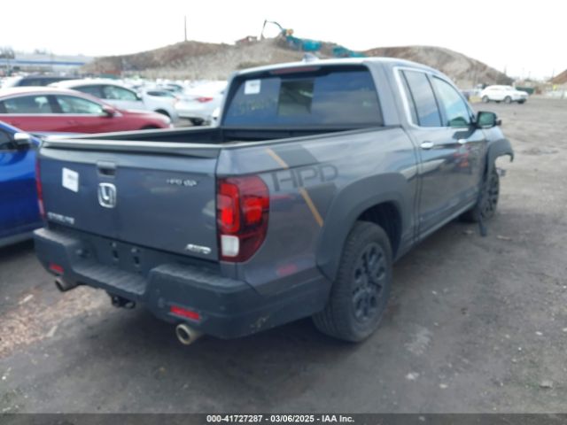5FPYK3F78PB064633 Honda Ridgeline Rtl-e