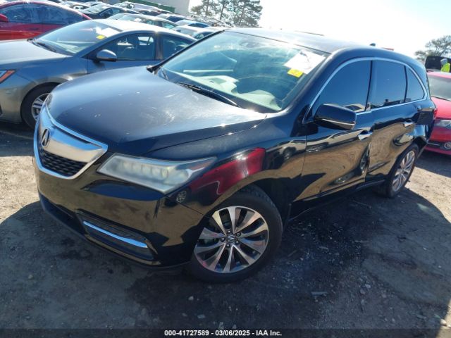 2015 ACURA MDX 5FRYD3H43FB008909 Photo 1