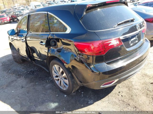 2015 ACURA MDX 5FRYD3H43FB008909 Photo 2