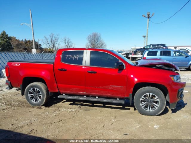 1GCGTDENXM1275585 Chevrolet Colorado 4wd  Short Box Z71