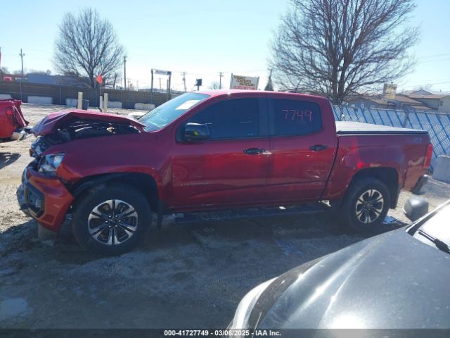 1GCGTDENXM1275585 Chevrolet Colorado 4wd  Short Box Z71