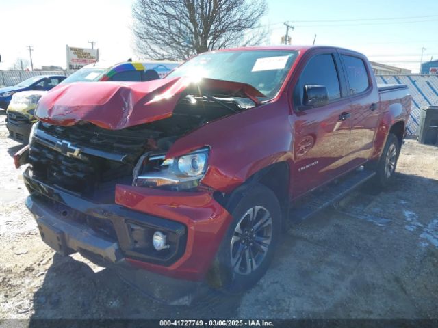 1GCGTDENXM1275585 Chevrolet Colorado 4wd  Short Box Z71