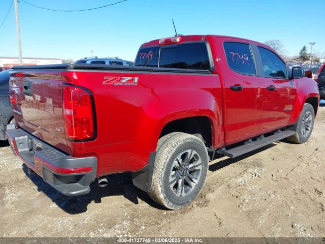 1GCGTDENXM1275585 Chevrolet Colorado 4wd  Short Box Z71