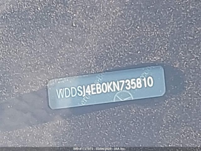 WDDSJ4EB0KN735810 Mercedes-Benz CLA 250