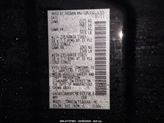 2023 NISSAN ROGUE 5N1BT3BB3PC830783 Photo 8