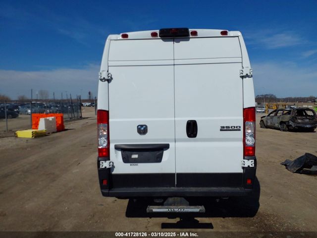 3C6MRVJG6PE512967 RAM Promaster 3500 Cargo Van High Roof 159 Wb Ext