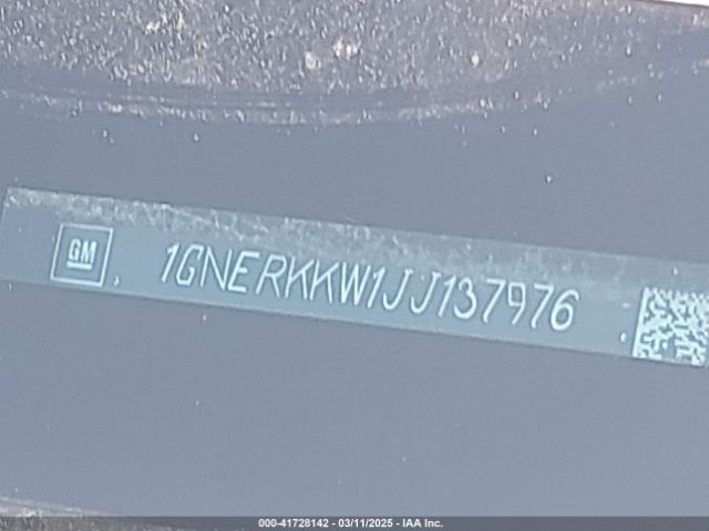 1GNERKKW1JJ137976 Chevrolet Traverse Premier