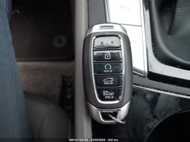 KMHLM4AJ1PU055183 Hyundai Elantra Hybrid Blue