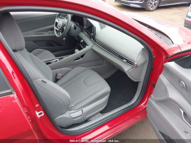 KMHLM4AJ1PU055183 Hyundai Elantra Hybrid Blue