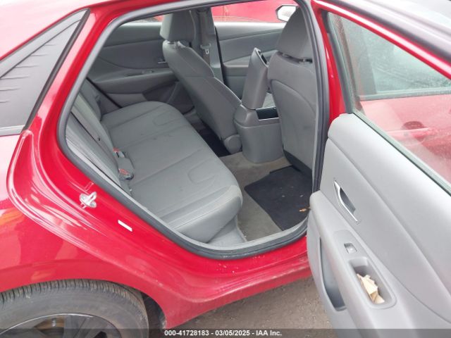KMHLM4AJ1PU055183 Hyundai Elantra Hybrid Blue