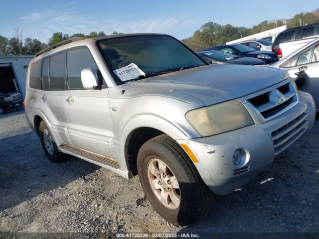 2003 MITSUBISHI MONTERO JA4NW51S23J024875