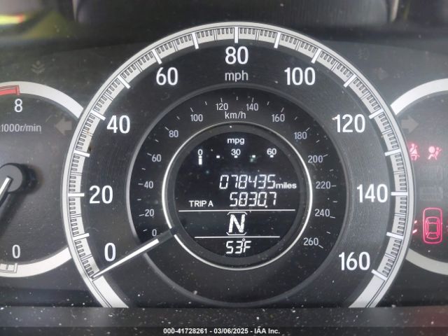 1HGCR2F83HA154625 Honda Accord Ex-l