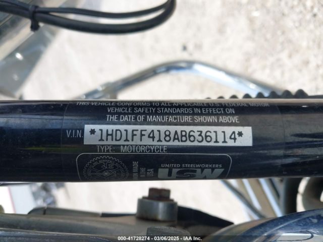 2010 HARLEY-DAVIDSON FLHTC 1HD1FF418AB636114 Photo 9