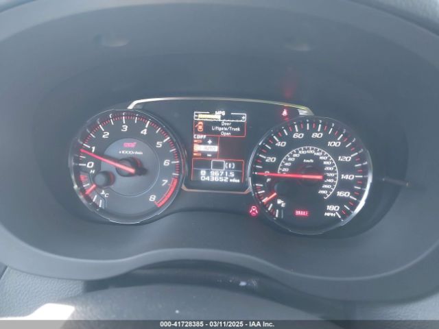 JF1VA2R67K9828279 Subaru Wrx Sti