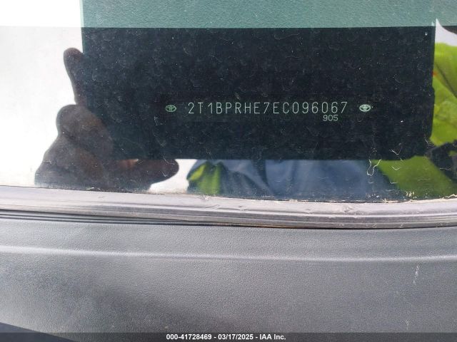 2T1BPRHE7EC096067 Toyota Corolla Le Eco