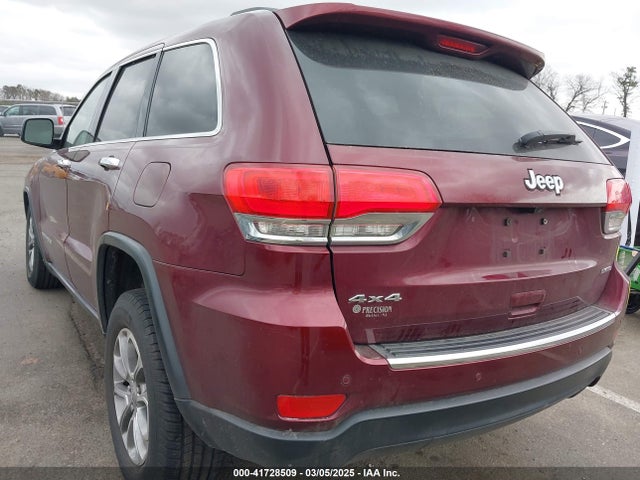 1C4RJFBG4GC312364 Jeep Grand Cherokee Limited