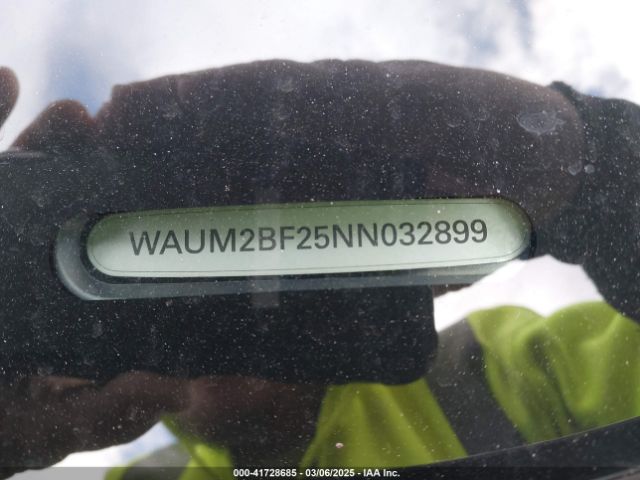 WAUM2BF25NN032899 Audi A6 Prestige 55 Tfsi Quattro S Tronic