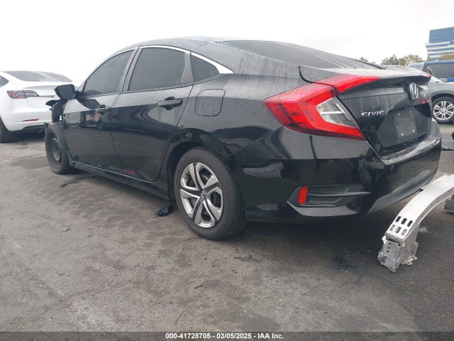 Honda Civic Lx 2018 2HGFC2F51JH603473 Image 3