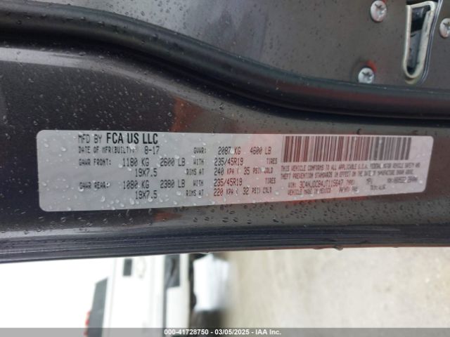 3C4NJDCB4JT115647 Jeep Compass Limited 4x4