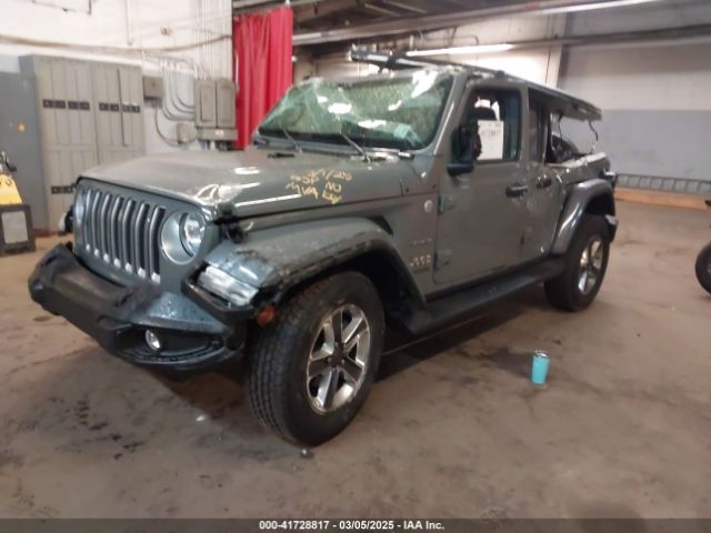 1C4HJXENXNW251089 Jeep Wrangler Unlimited Sahara 4x4