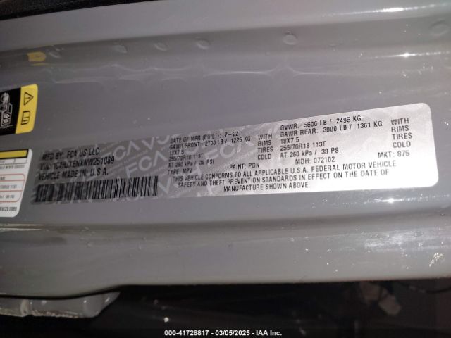1C4HJXENXNW251089 Jeep Wrangler Unlimited Sahara 4x4