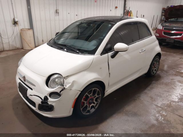 2013 FIAT 500 3C3CFFBR7DT754097 Photo 1