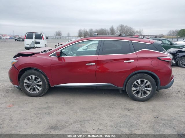 5N1AZ2MG4JN163330 Nissan MURANO SV