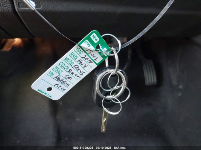 1FADP3FE7JL237818 Ford FOCUS SE