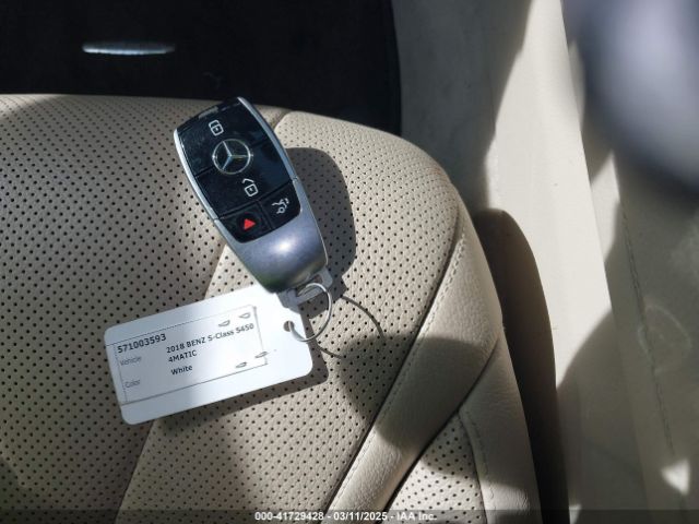 WDDUG6EB7JA375119 Mercedes-Benz S 450 4matic