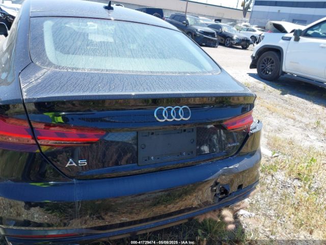 WAUBBCF50NA039371 Audi A5 Sportback Prestige 40 Tfsi Quattro S Tronic