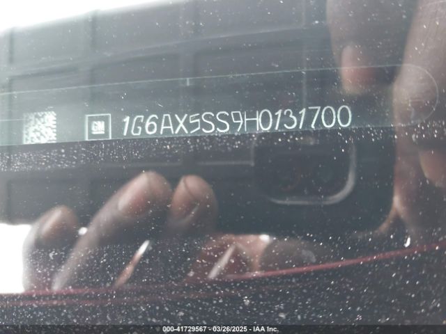 1G6AX5SS9H0131700 Cadillac CTS LUXURY