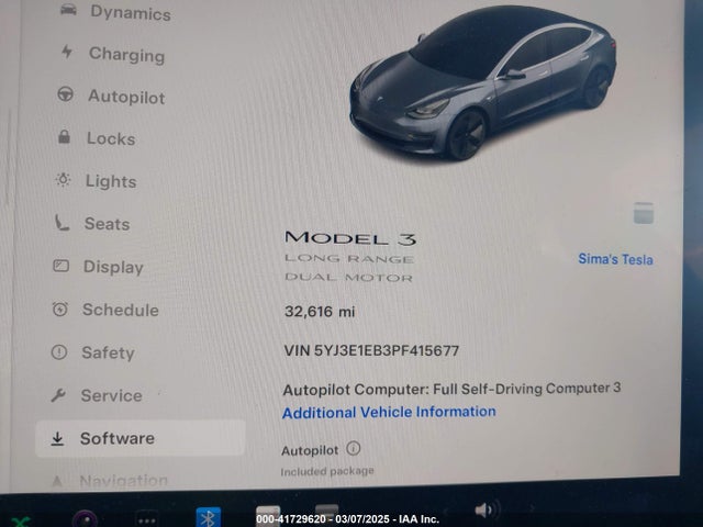 2023 TESLA MODEL 3 5YJ3E1EB3PF415677 Photo 6