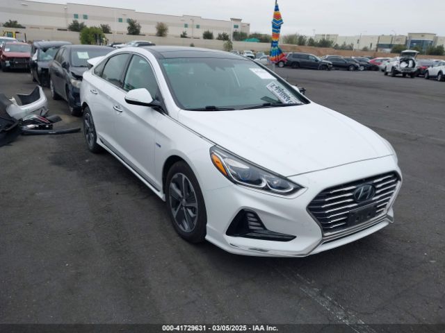 41729631 :رقم المزاد ، KMHE34L32KA088634 vin ، 2019 Hyundai Sonata Hybrid Limited مزاد بيع