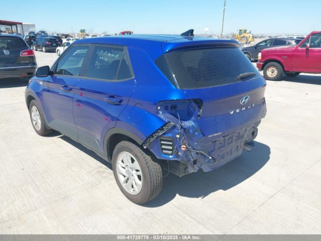 KMHRB8A39NU202839 Hyundai Venue Se