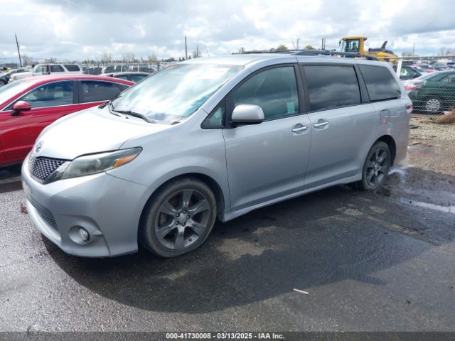 5TDXK3DC0FS624353 Toyota Sienna Se 8 Passenger