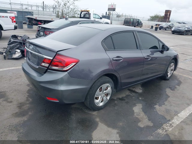 Honda Civic Lx 2015 19XFB2F52FE705014 Image 4