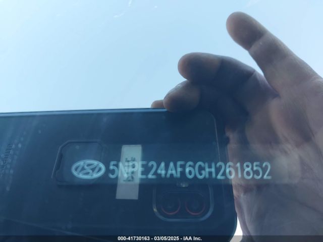 5NPE24AF6GH261852 Hyundai dohc gdi theta-ii