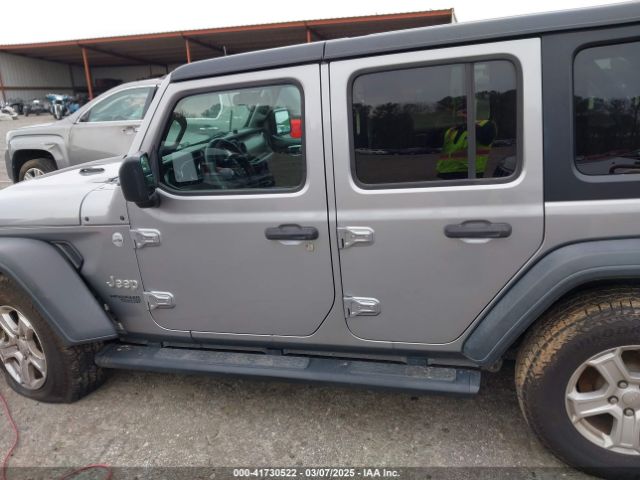 1C4HJXDG1JW133543 Jeep Wrangler Unlimited Sport S 4x4