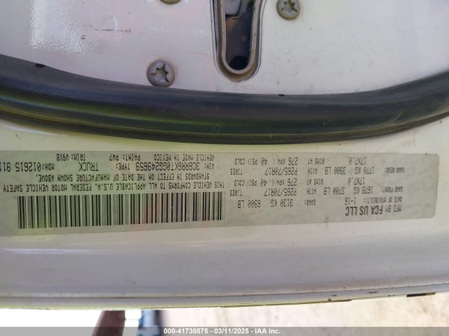 3C6RR6KT0GG249659 RAM 2016
