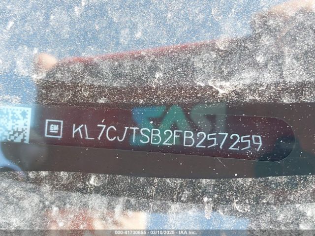 KL7CJTSB2FB257259 Chevrolet TRAX LTZ