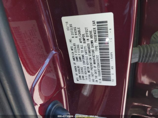 19UUB2F32GA008292 Acura Tlx V6