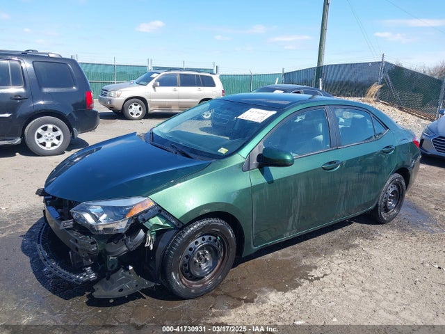 2T1BURHE5GC739527 Toyota COROLLA LE