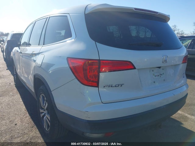 5FNYF6H53GB051492 Honda Pilot Ex-l