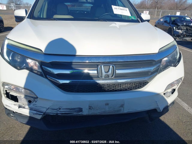 5FNYF6H53GB051492 Honda Pilot Ex-l