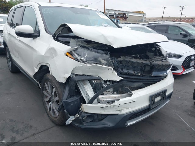 5FNYF6H4XKB006386 Honda Pilot Ex-l