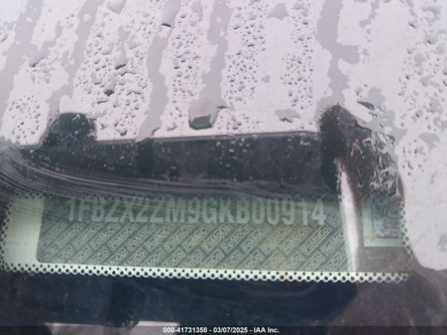 1FBZX2ZM9GKB00914 Ford Transit-350 Xlt