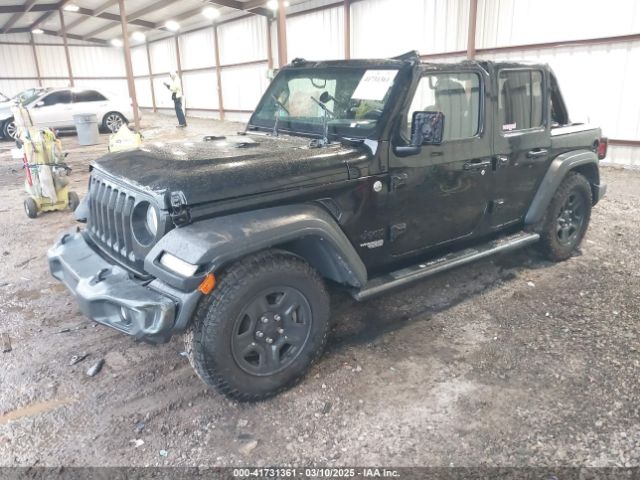1C4HJXDN2MW725181 Jeep Wrangler Unlimited Sport 4x4
