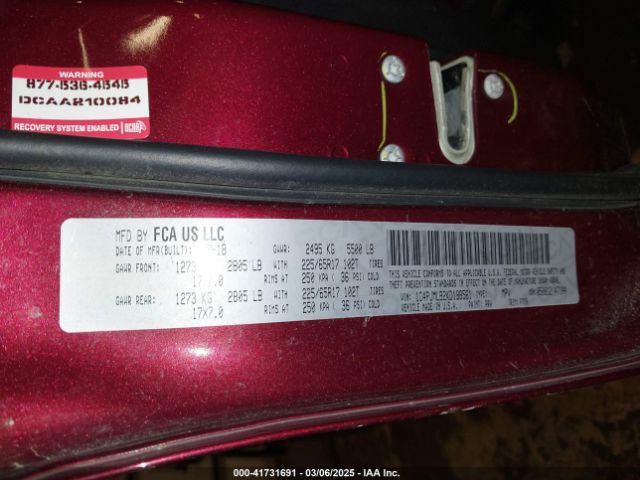 1C4PJMLB2KD198561 Jeep Cherokee Latitude Plus 4x4