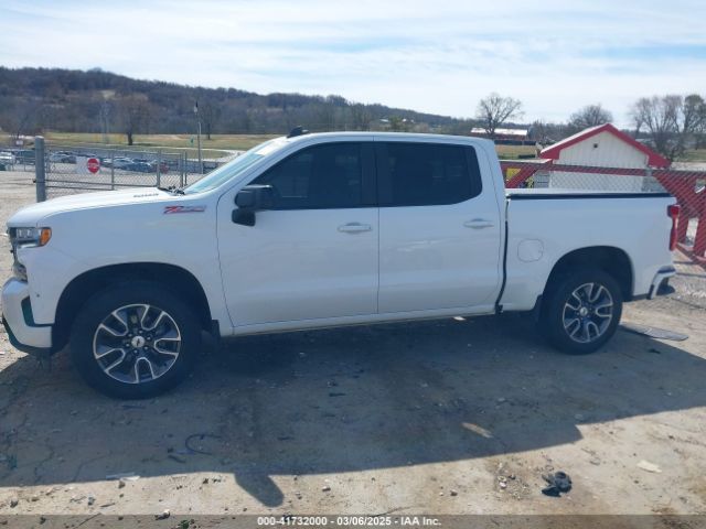 3GCUYEET4MG243452 Chevrolet Silverado 1500 4wd  Short Bed Rst